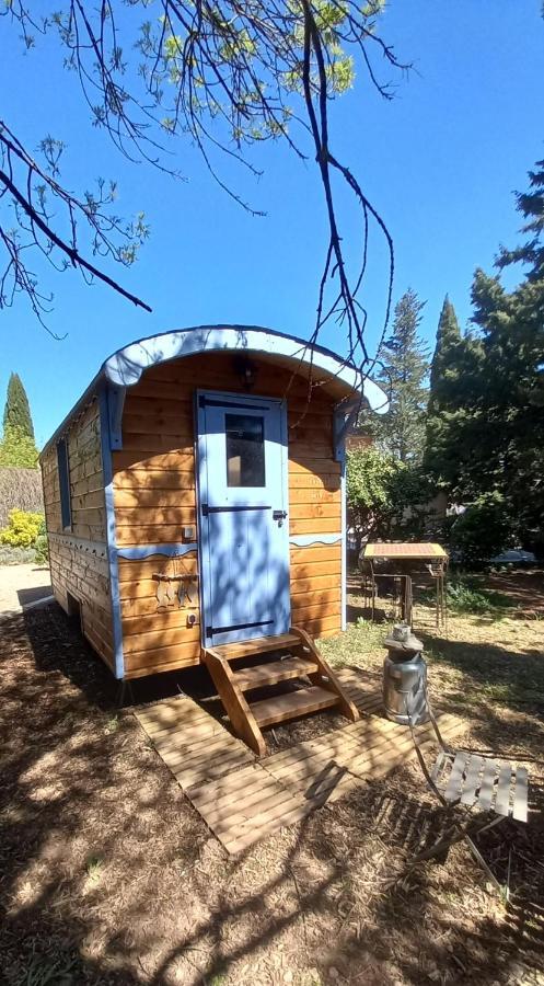 La roulotte à Juju Le Bosc (Herault) Exterior foto